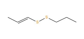 (E)-1-Propenyl propyldisulfane